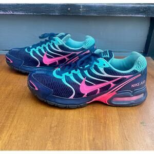 Nike Air Max CN2160-400 Black Pink Teal Sneakers Women’s Size 10